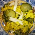 ちょぼこびっち's cooksnap of when they made 秋の味覚☆菊花の酢の物エリンギを入れて.