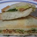 いちごのけーき's cooksnap of when they made アボカドとクリームチーズのホットサンド.