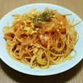 よっぴー＊'s cooksnap of when they made １０分で＊ケチャップパスタ.