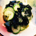 m☆k★'s cooksnap of when they made めんつゆで★きゅうりとワカメの和え物.