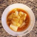 クックT6GT42☆'s cooksnap of when they made ズボラさんに。白菜キムチのキムチ鍋♪.