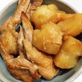 ありじゃろ's cooksnap of when they made 作りおき！手羽先とじゃがいもの甘辛煮.
