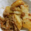 chamachuu's cooksnap of when they made 甘辛カリカリ豚バラの長芋ステーキ♡.