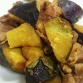 サターン☆楽キッチン's cooksnap of when they made さつまいもと豚バラ肉の煮物.