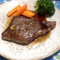 kwts_'s cooksnap of when they made 俺男飯メガステーキ激ウマ簡単本格ソース！.