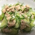 ハムッチョ's cooksnap of when they made ツナときゅうりのマヨサラダ.
