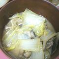 manamoon7's cooksnap of when they made 豚こまと白菜の味噌バター煮.