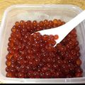 明日も晴れ's cooksnap of when they made イクラの醤油漬け⭐楽々ほぐし.