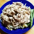 ■りんご◡̈■'s cooksnap of when they made ピリ辛☆さっぱりおろしの豚しゃぶサラダ.