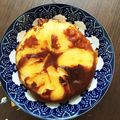 ♡ぺっきー♡'s cooksnap of when they made りんごとさつまいもの炊飯器ケーキ♪.