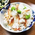 YUKIKI☆'s cooksnap of when they made 枝豆と桜えびご飯.