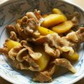 かなくんマミー's cooksnap of when they made さつまいもと豚バラ肉の煮物.