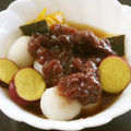 スタイリッシュママ's cooksnap of when they made 懐かしい母の味♡お月見だんご*ぜんざい.
