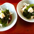 horseland's cooksnap of when they made ＊生姜ポン酢deわかめの冷奴＊.