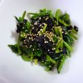 いちごみるくⅢ's cooksnap of when they made ほうれん草と海苔のおひたし？.