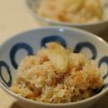 3life's cooksnap of when they made ❤ほっこりにんにくとおじゃこのご飯❤.