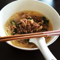 3103★'s cooksnap of when they made コンソメで♡ニラ味噌のっけ温そうめん♡.