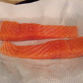 pumpkin23's cooksnap of when they made 生鮭をおうちで塩鮭に！.