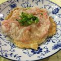 よっしゃん's cooksnap of when they made 長芋豆腐の揚げ出しカニカマ餡.