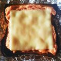 優来。's cooksnap of when they made めんたいマヨトースト(´ω`).
