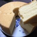 にたぴん's cooksnap of when they made 甘さかなり控えめ☆プレーンシフォンケーキ.