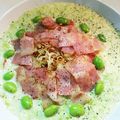 クックR1S3SW☆'s cooksnap of when they made 枝豆の冷製スープパスタ.