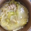 港UV's cooksnap of when they made 白菜と豚肉のミルフィーユ鍋.