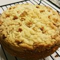 よかゆたさん♪'s cooksnap of when they made 栗ペーストとクルミのクランブル　ケーキ.