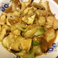 クックTopMfld's cooksnap of when they made 串なし！エリンギ厚揚げでかさ増し焼き鳥☆.