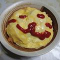 まさたかまま's cooksnap of when they made ふんわり♪卵のっけオムライス.