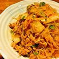べンツ's cooksnap of when they made ＊ご飯がススム♪　春雨×豚キムチ＊.