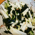 はみころ's cooksnap of when they made さっぱりコク旨☆梅ゴマあえ 長いも編.