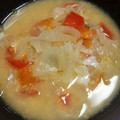 hamanny's cooksnap of when they made トマトと卵の中華スープ.