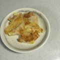 らんチェス☆'s cooksnap of when they made ベーコンとじゃがいもとチーズの洋風チジミ.