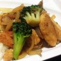真面目に自炊's cooksnap of when they made 鶏肉と小松菜の味噌炒め.