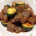 あおえび's cooksnap of when they made コンニャクとズッキーニの味噌炒め.
