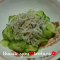 こたらパッド's cooksnap of when they made 夏の我が家の超定番！しらす胡瓜ポン酢.