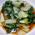 ★ちぃ★'s cooksnap of when they made 簡単：しろ菜のオイスターソース和え.