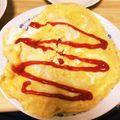 movie_000's cooksnap of when they made フワフワ卵の簡単チーズインオムライス♡.