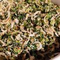 きだきゅう's cooksnap of when they made 大根の葉で作る♪しらす明太子味ふりかけ.