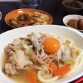 もえとん's cooksnap of when they made 手羽元で美味スープ♡具だくさんおうどん.