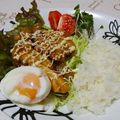 チワワナッツ's cooksnap of when they made コンニャクでかさ増し！鶏マヨ丼.