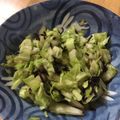 28ryo's cooksnap of when they made 塩昆布きゃべつ.