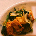 ゴンケ's cooksnap of when they made ✿厚揚げとほうれん草の味噌炒め✿.