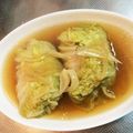 maaribu's cooksnap of when they made 簡単！和風味♫ 白菜でロールキャベツ風！.