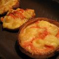 たなか家's cooksnap of when they made 簡単おつまみ♪椎茸明太マヨ焼き.
