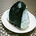 inyako's cooksnap of when they made 磯の香り☆岩のりと青海苔のおにぎり.