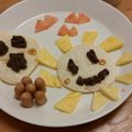 takefumiyuki's cooksnap of when they made スマイルパンケーキ＆パイナップルティー.