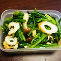 いっちゃん234's cooksnap of when they made ほうれん草とちくわとしめじのごま和え.
