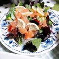 ＴＯＭＯＷＡＴ's cooksnap of when they made スモークサーモンサラダ.